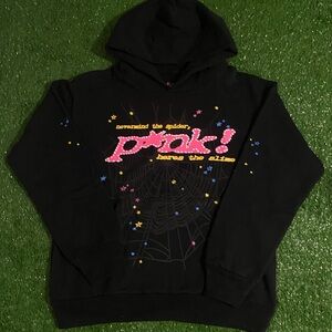 Black Graphic Hoodie